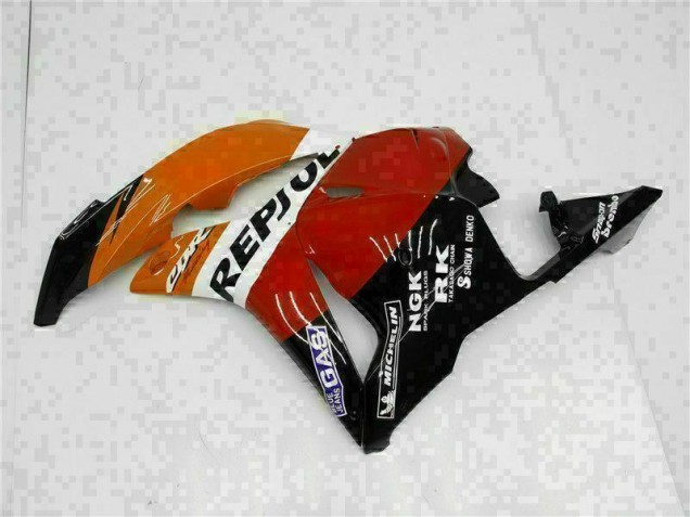 Honda CBR 600 RR 2009-2012 Motorrad Verkleidungen - Orange Repsol Honda CBR 600 RR 2009-2012 Motorrad Verkleidungen - Orange Repsol
