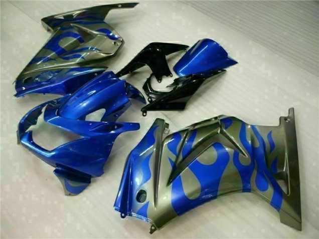 Kawasaki EX250 2008-2012 Motorrad Verkleidungen - Blau Kawasaki EX250 2008-2012 Motorrad Verkleidungen - Blau