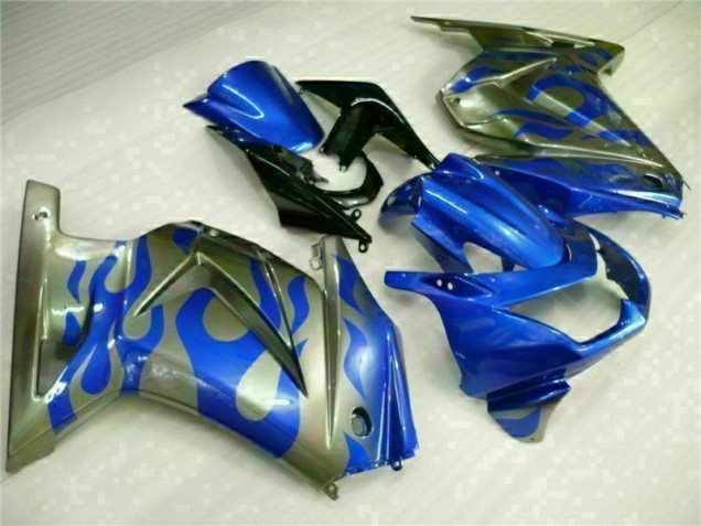 Kawasaki EX250 2008-2012 Motorrad Verkleidungen - Blau Kawasaki EX250 2008-2012 Motorrad Verkleidungen - Blau