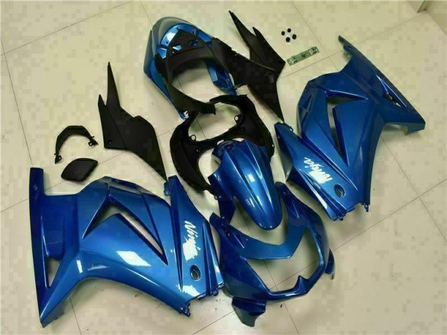 Kawasaki EX250 2008-2012 Motorrad Verkleidungen - Blau Schwarz Weiß Ninja