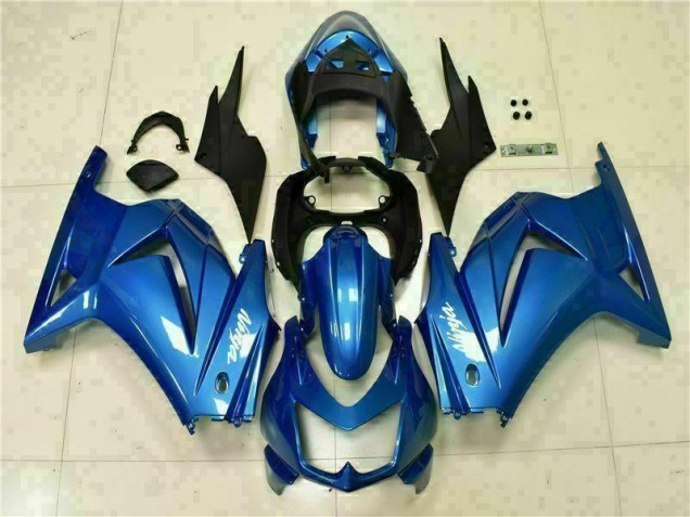 Kawasaki EX250 2008-2012 Motorrad Verkleidungen - Blau Schwarz Weiß Ninja