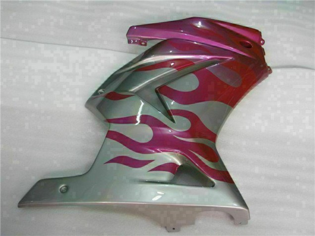 Kawasaki EX250 2008-2012 Motorrad Verkleidungen - Lila Rot