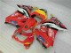 Kawasaki EX250 2008-2012 Motorrad Verkleidungen - Rot Gelb
