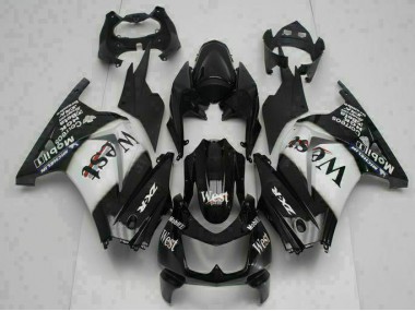 Kawasaki EX250 2008-2012 Motorrad Verkleidungen - Schwarz West