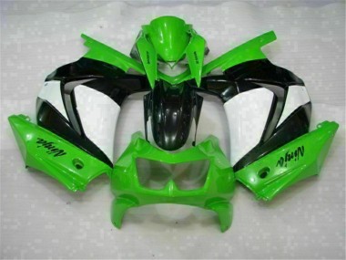 Kawasaki EX250 2008-2012 Motorrad Vollverkleidung - Grün Schwarzer Ninja