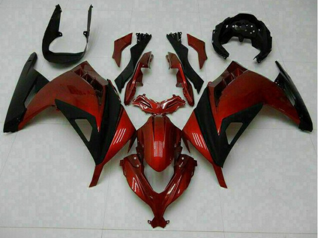 Kawasaki EX300 2013-2016 Motorrad Verkleidungen - Rot Kawasaki EX300 2013-2016 Motorrad Verkleidungen - Rot