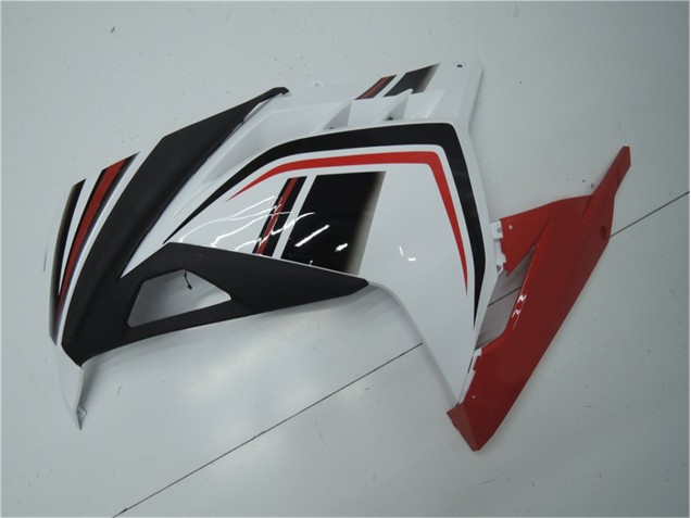 Kawasaki EX300 2013-2016 Motorrad Verkleidungen - Rot Weiß Schwarz