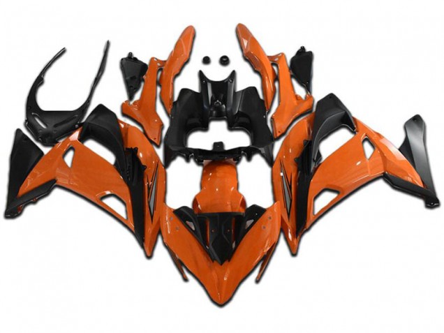 Kawasaki EX650 2017-2019 Motorrad Verkleidungen - Orange Schwarz Kawasaki EX650 2017-2019 Motorrad Verkleidungen - Orange Schwarz