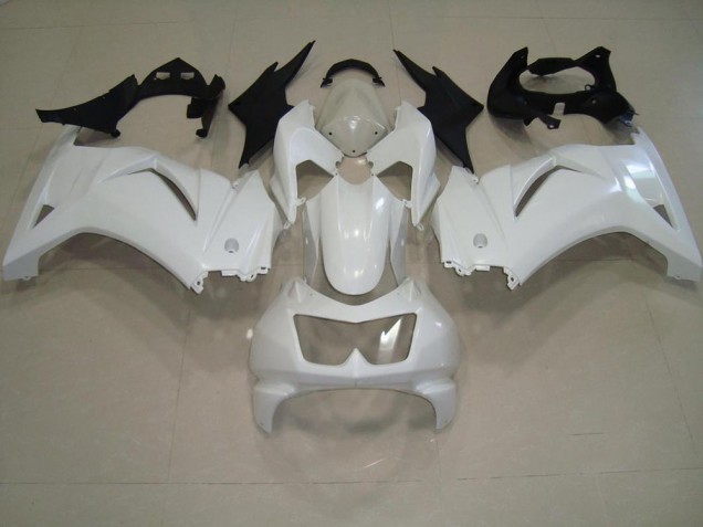 Kawasaki ZX 250R 2008-2012 Motorrad Verkleidung - Weiß