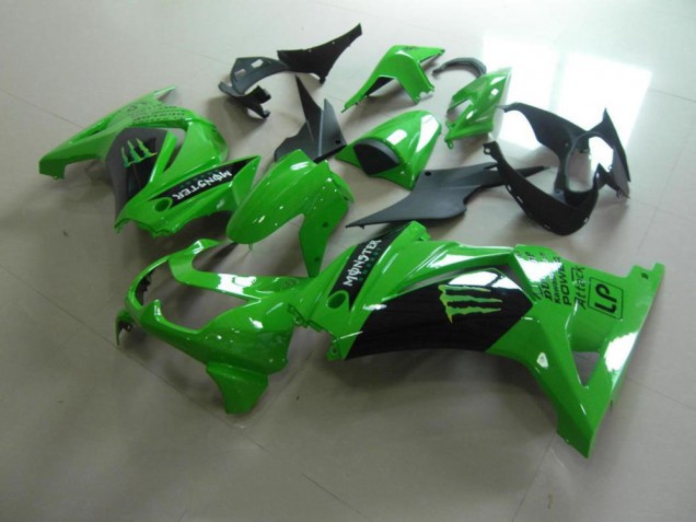 Kawasaki ZX 250R 2008-2012 Motorrad Verkleidungen - Neues Grünes Monster