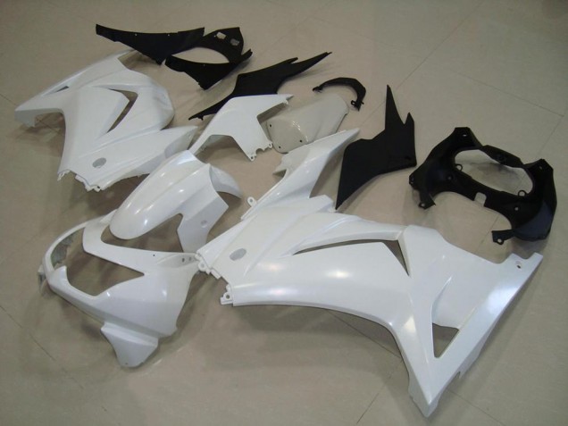 Kawasaki ZX 250R 2008-2012 Motorrad Verkleidungen - Weiß Kawasaki ZX 250R 2008-2012 Motorrad Verkleidungen - Weiß