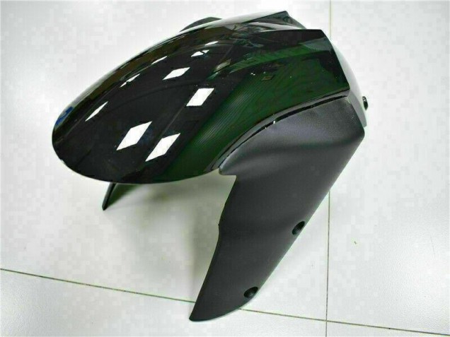 Kawasaki ZX10R 2006-2007 Motorrad Verkleidung - Schwarz rote Flamme Kawasaki ZX10R 2006-2007 Motorrad Verkleidung - Schwarz rote Flamme