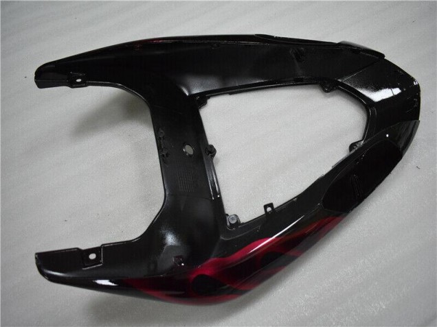 Kawasaki ZX10R 2006-2007 Motorrad Verkleidungen - Rot Flamme