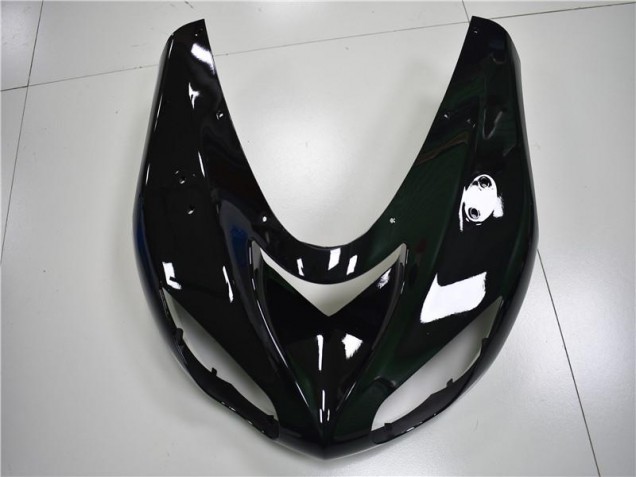 Kawasaki ZX10R 2006-2007 Motorrad Verkleidungen - Schwarz Grau Rot
