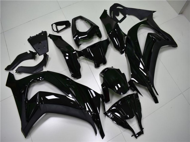 Kawasaki ZX10R 2011-2015 Motorrad Verkleidungen - Matt Schwarz