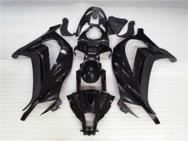 Kawasaki ZX10R 2011-2015 Motorrad Verkleidungen - Matt Schwarz