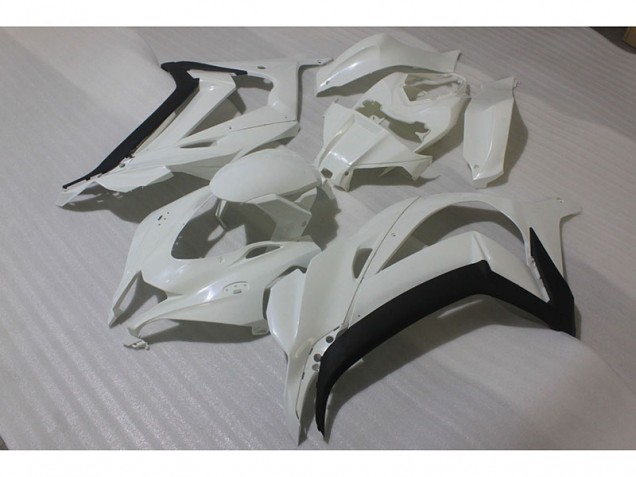 Kawasaki ZX10R 2016-2019 Motorrad Verkleidungen - Weiß