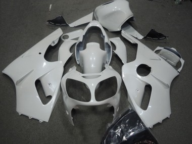 Kawasaki ZX12R 2000-2001 Motorrad Verkleidungen - Weiß