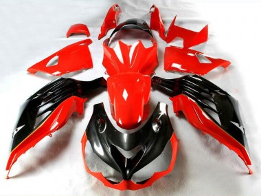 Kawasaki ZX14R ZZR 1400 2012-2021 Motorrad Verkleidungen - Rot