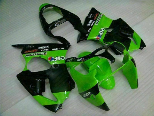 Kawasaki ZX6R 2000-2002 Motorrad Verkleidung - Grün Kawasaki ZX6R 2000-2002 Motorrad Verkleidung - Grün