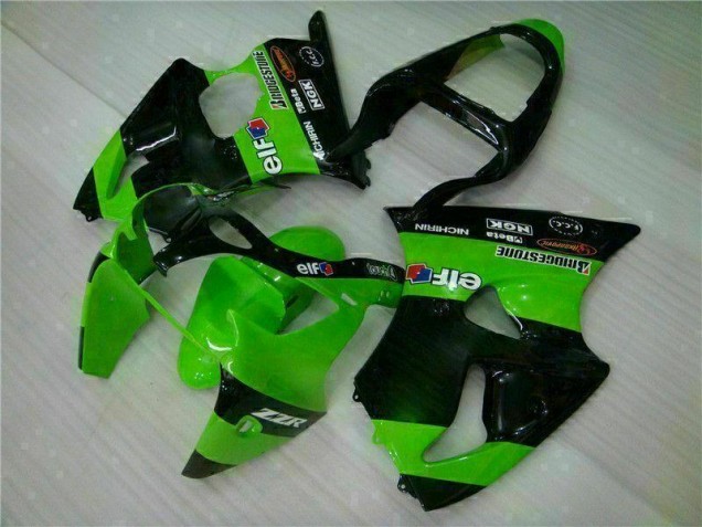 Kawasaki ZX6R 2000-2002 Motorrad Verkleidung - Grün Kawasaki ZX6R 2000-2002 Motorrad Verkleidung - Grün