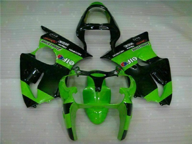 Kawasaki ZX6R 2000-2002 Motorrad Verkleidung - Grün Kawasaki ZX6R 2000-2002 Motorrad Verkleidung - Grün