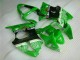 Kawasaki ZX6R 2000-2002 Motorrad Verkleidung - Grün Schwarz Kawasaki ZX6R 2000-2002 Motorrad Verkleidung - Grün Schwarz
