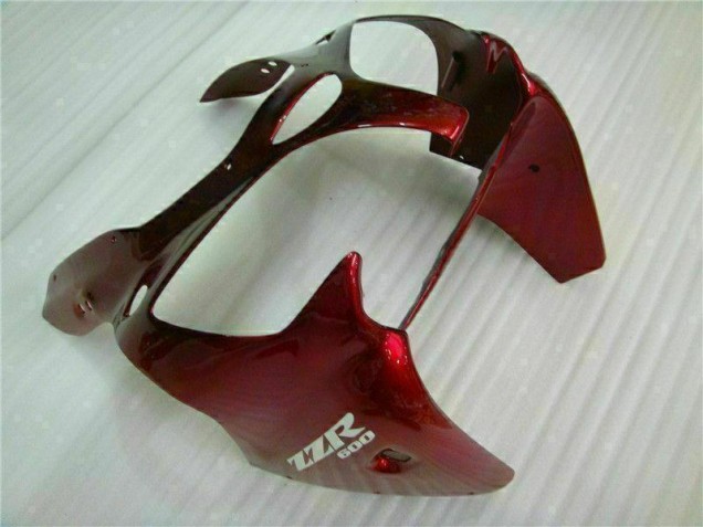Kawasaki ZX6R 2000-2002 Motorrad Verkleidungen - Rot Schwarz Kawasaki ZX6R 2000-2002 Motorrad Verkleidungen - Rot Schwarz