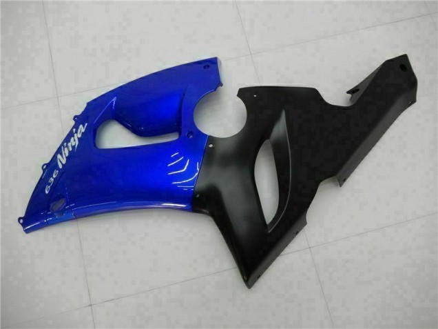 Kawasaki ZX6R 2005-2006 Motorrad Verkleidung - Blau