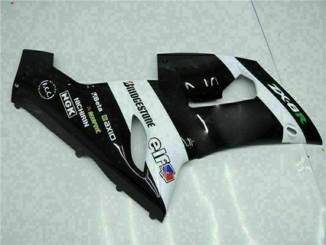 Kawasaki ZX6R 2005-2006 Motorrad Verkleidung - Rot Schwarz Kawasaki ZX6R 2005-2006 Motorrad Verkleidung - Rot Schwarz