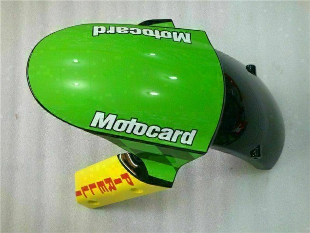 Kawasaki ZX6R 2009-2012 Motorrad Verkleidungen - Rot Grün Motocard Kawasaki ZX6R 2009-2012 Motorrad Verkleidungen - Rot Grün Motocard