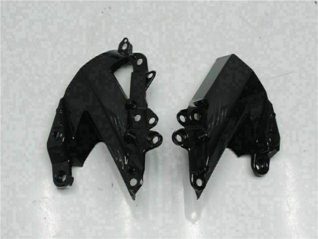 Kawasaki ZX6R 2009-2012 Motorrad Verkleidungen - Schwarz Weiß Ninja 636