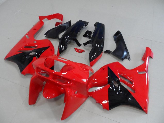Kawasaki ZX9R 1994-1997 Motorrad Verkleidungen - Rot Schwarz