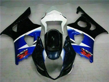 Suzuki GSXR 1000 K3 2003-2004 Motorrad Verkleidung - Schwarz Blau
