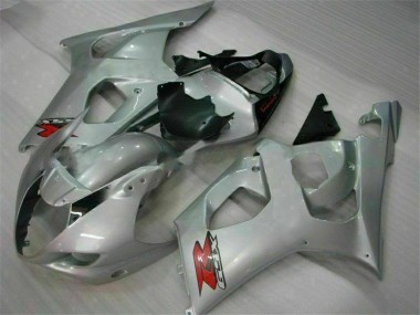 Suzuki GSXR 1000 K3 2003-2004 Motorrad Verkleidungen & Plastik - Silber