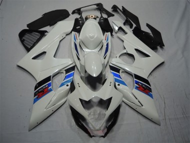 Suzuki GSXR 1000 K5 2005-2006 Motorrad Verkleidung - Weiß Blau