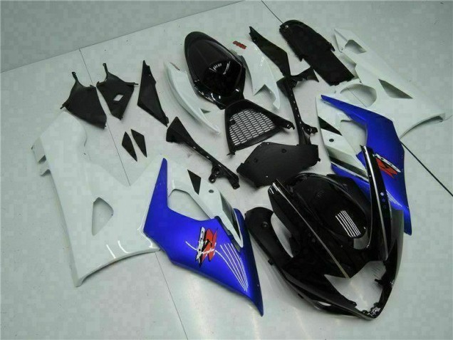 Suzuki GSXR 1000 K5 2005-2006 Motorrad Verkleidungen - Blau Weiß Suzuki GSXR 1000 K5 2005-2006 Motorrad Verkleidungen - Blau Weiß