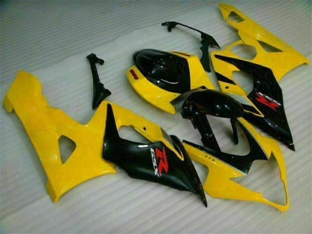 Suzuki GSXR 1000 K5 2005-2006 Motorrad Verkleidungen - Gelb Schwarz Suzuki GSXR 1000 K5 2005-2006 Motorrad Verkleidungen - Gelb Schwarz