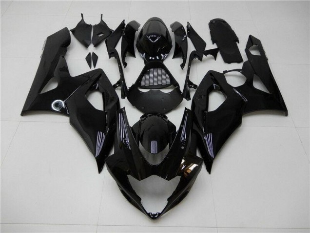 Suzuki GSXR 1000 K5 2005-2006 Motorrad Verkleidungen - Glänzend Schwarz
