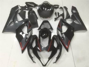 Suzuki GSXR 1000 K5 2005-2006 Motorrad Verkleidungen - Schwarz Grau