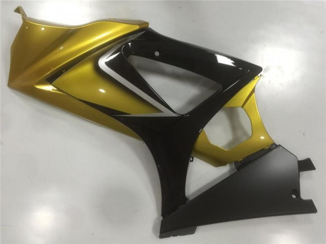 Suzuki GSXR 1000 K7 2007-2008 Motorrad Verkleidung - Gold Schwarz