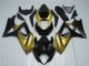 Suzuki GSXR 1000 K7 2007-2008 Motorrad Verkleidung - Gold Schwarz