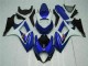 Suzuki GSXR 1000 K7 2007-2008 Motorrad Verkleidungen - Blau