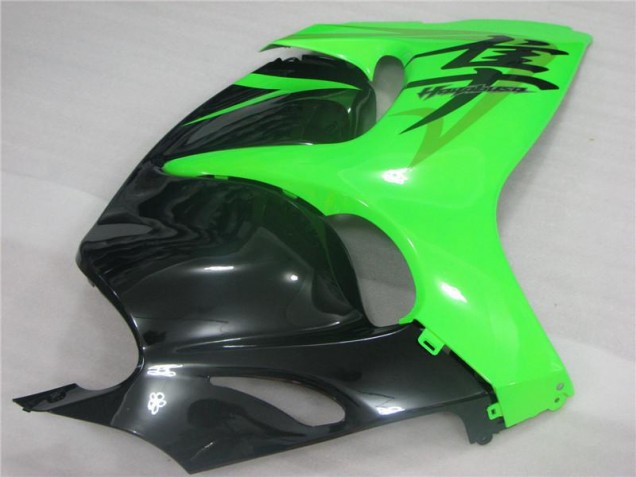 Suzuki GSXR 1300 Hayabusa 2008-2019 Motorrad Verkleidungen - Grün Schwarz