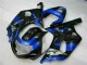 Suzuki GSXR 600 / 750 K1 K2 K3 2001-2003 Motorrad Verkleidung - Blau Schwarz Suzuki GSXR 600 / 750 K1 K2 K3 2001-2003 Motorrad Verkleidung - Blau Schwarz