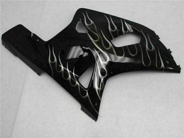 Suzuki GSXR 600 / 750 K1 K2 K3 2001-2003 Motorrad Verkleidungen - Schwarz