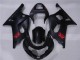 Suzuki GSXR 600 / 750 K1 K2 K3 2001-2003 Motorrad Vollverkleidung - Schwarz Suzuki GSXR 600 / 750 K1 K2 K3 2001-2003 Motorrad Vollverkleidung - Schwarz