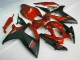 Suzuki GSXR 600 / 750 K6 2006-2007 Motorrad Verkleidung - Rot Schwarz Suzuki GSXR 600 / 750 K6 2006-2007 Motorrad Verkleidung - Rot Schwarz