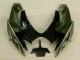 Suzuki GSXR 600 / 750 K6 2006-2007 Motorrad Verkleidung - Schwarz Grau
