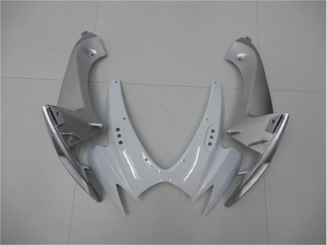 Suzuki GSXR 600 / 750 K6 2006-2007 Motorrad Verkleidung - Weiß Blau
